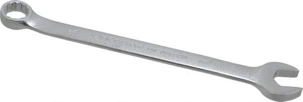 Proto - 3/4" 12 Point Offset Combination Wrench - 15° Offset Angle, 11" OAL, Steel, Satin Finish - Exact Tool & Supply