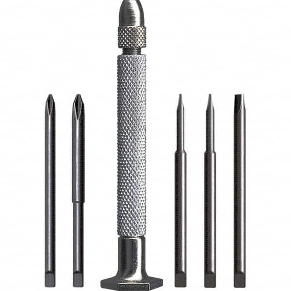Moody Tools - Precision & Specialty Screwdrivers Type: Precision Phillips/Slotted Screwdriver Overall Length Range: 3" - 6.9" - Exact Tool & Supply