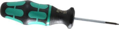 Wera - 1 Piece, 0.6 Max N/m, Torx Preset Torque Limiting Screwdriver - 7-1/2" OAL - Exact Tool & Supply
