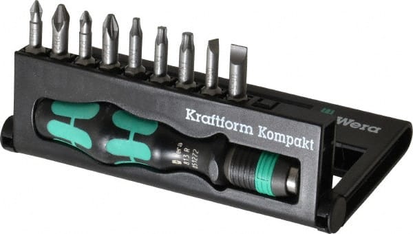 Wera - Mini-Allround Bit Screwdriver Set - Exact Tool & Supply