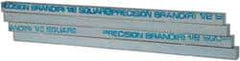 Made in USA - 12" Long x 1/2" High x 1/2" Wide, Zinc-Plated Key Stock - Low Carbon Steel - Exact Tool & Supply