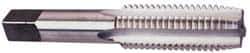 Made in USA - 1-7/8 - 16 UNS 6 Flute Bright Finish High Speed Steel Straight Flute Standard Hand Tap - Plug, Right Hand Thread, 4-1/2" OAL, 3-9/16" Thread Length, H5 Limit, Oversize - Exact Tool & Supply