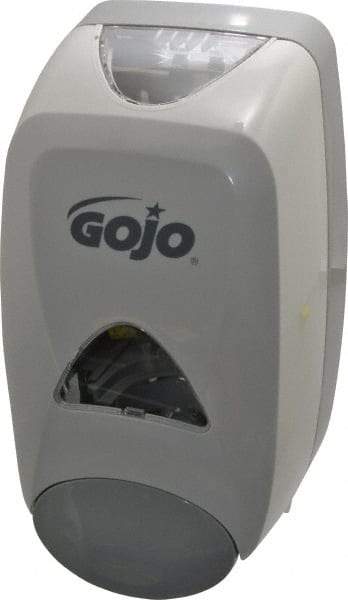 GOJO - 1250 mL Foam Hand Soap Dispenser - ABS Plastic, Hanging, Gray - Exact Tool & Supply
