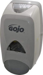 GOJO - 1250 mL Foam Hand Soap Dispenser - ABS Plastic, Hanging, Gray - Exact Tool & Supply