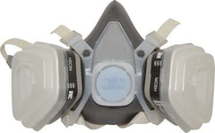 3M - Size L, P95 NIOSH Filter Rating, Thermoplastic Elastomer, Half Mask Facepiece Respirator Assembly - Exact Tool & Supply
