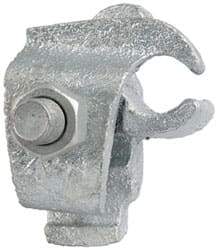 Cooper Crouse-Hinds - 1/2 Pipe, Iron, Electro Galvanized Conduit Clamp - Exact Tool & Supply
