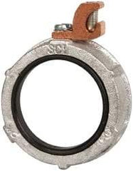 Cooper Crouse-Hinds - 2" Trade, Malleable Iron Threaded Rigid/Intermediate (IMC) Conduit Bushing - Partially Insulated - Exact Tool & Supply