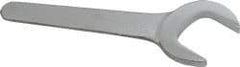 Proto - 1-1/2" Standard Service Open End Wrench - 7-5/8" OAL, Single End, Satin Finish, 30° Head Angle - Exact Tool & Supply