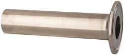 VNE - 1", Clamp Style, Sanitary Stainless Steel Pipe Tygon Hose Adapter - Tube OD Connection, Grade 304 - Exact Tool & Supply