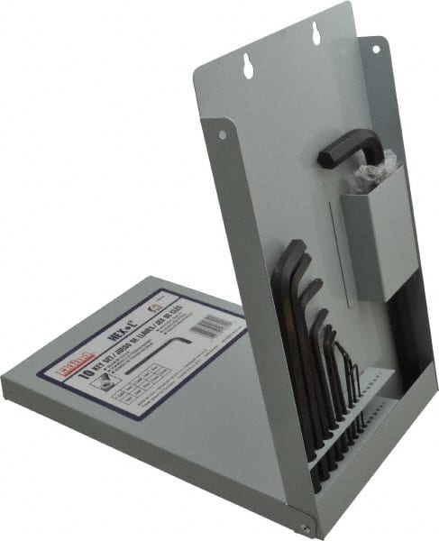 Eklind - 10 Piece L-Key Hex Key Set - Exact Tool & Supply