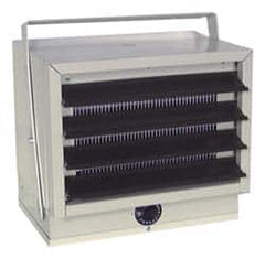 Marley - 17,065 Max BTU Rating, 2,500-5,000 Wattage, 270 CFM, Horizontal & Downflow Unit Electric Suspended Heater - Exact Tool & Supply