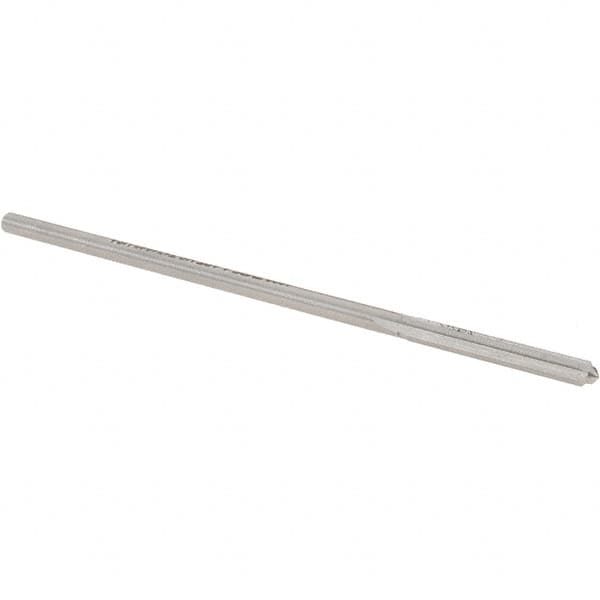 Alvord Polk - 0.109" High Speed Steel 4 Flute Chucking Reamer - Exact Tool & Supply