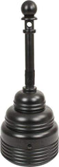 Eagle - 4 Gal Polyethylene Cigarette & Cigar Receptacle - 43-1/4" High - Exact Tool & Supply