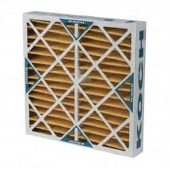 Value Collection - 24 x 24 x 4", MERV 11, 25 to 30% Efficiency, Wireless Pleated Air Filter - Exact Tool & Supply
