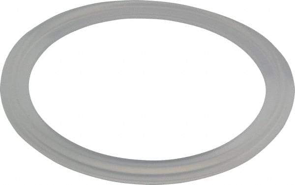 VNE - 3", Clamp Style, Sanitary Silicone Pipe Gasket - Tube OD Connection - Exact Tool & Supply