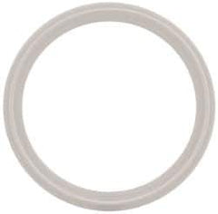 VNE - 4", Clamp Style, Sanitary Silicone Pipe Gasket - Tube OD Connection - Exact Tool & Supply