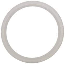 VNE - 4", Clamp Style, Sanitary PTFE Pipe Gasket - Tube OD Connection - Exact Tool & Supply
