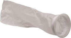 Value Collection - 250 Micron, Size 2, 180 GPM Max Flow, Liquid Bag Filter - 7 Inch Diameter, 32 Inch Long, 5 Sq. Ft. - Exact Tool & Supply