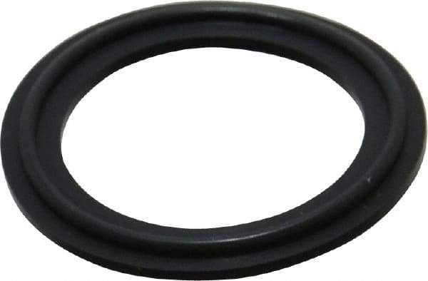 VNE - 1-1/2", Clamp Style, Sanitary Viton Pipe Gasket - Tube OD Connection - Exact Tool & Supply