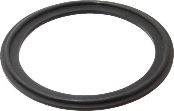VNE - 2-1/2", Clamp Style, Sanitary Viton Pipe Gasket - Tube OD Connection - Exact Tool & Supply