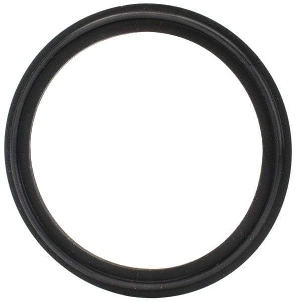 VNE - 3", Clamp Style, Sanitary Viton Pipe Gasket - Tube OD Connection - Exact Tool & Supply