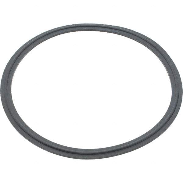 VNE - 6", Clamp Style, Sanitary Buna-N Pipe Gasket - Tube OD Connection - Exact Tool & Supply