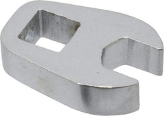 Proto - 3/8" 3/8" Drive Chrome Open End Crowfoot Wrench - 0.92" Head Diam x 1/4" Head Thickness - Exact Tool & Supply