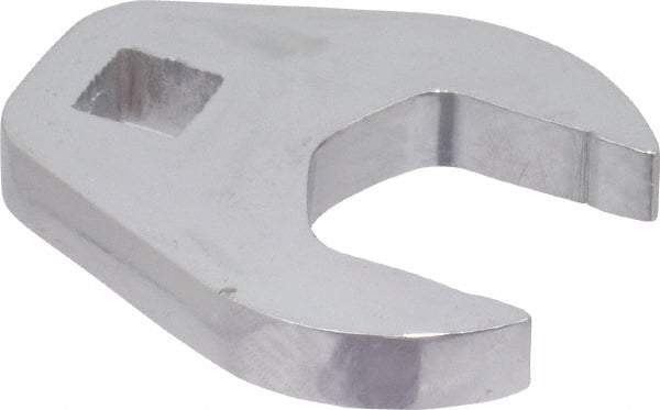 Proto - 15/16" 3/8" Drive Chrome Open End Crowfoot Wrench - 1.8" Head Diam x 1/4" Head Thickness - Exact Tool & Supply