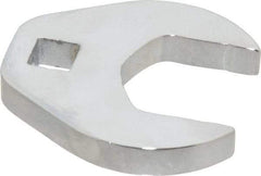 Proto - 1-1/16" 3/8" Drive Chrome Open End Crowfoot Wrench - 2.09" Head Diam x 0.38" Head Thickness - Exact Tool & Supply