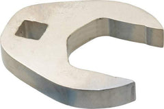 Proto - 1-3/16" 3/8" Drive Chrome Open End Crowfoot Wrench - 2.12" Head Diam x 0.38" Head Thickness - Exact Tool & Supply