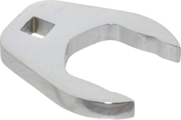 Proto - 1-5/16" 3/8" Drive Chrome Open End Crowfoot Wrench - 0.53" Head Diam x 0.38" Head Thickness - Exact Tool & Supply