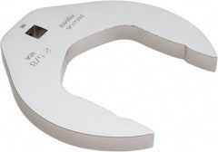 Proto - 2-5/8" 3/8" Drive Chrome Open End Crowfoot Wrench - 4.59" Head Diam x 1/2" Head Thickness - Exact Tool & Supply