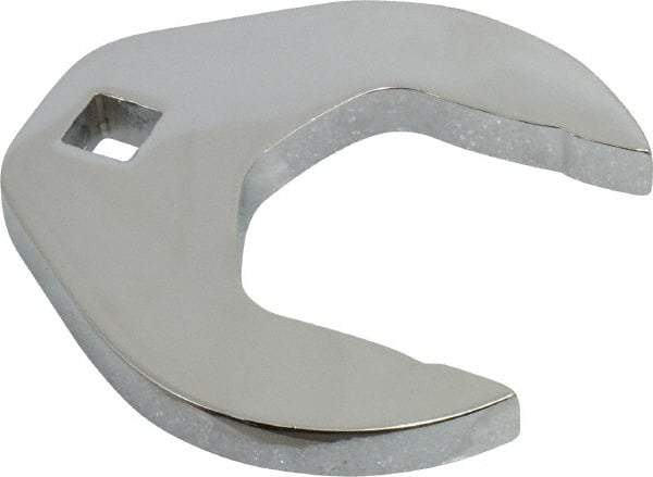 Proto - 2-1/8" 1/2" Drive Chrome Open End Crowfoot Wrench - 3-31/32" Head Diam x 1/2" Head Thickness - Exact Tool & Supply