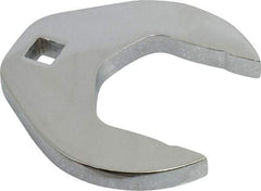 Proto - 2-1/8" 1/2" Drive Chrome Open End Crowfoot Wrench - 3-31/32" Head Diam x 1/2" Head Thickness - Exact Tool & Supply