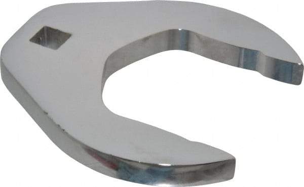 Proto - 2-1/2" 1/2" Drive Chrome Open End Crowfoot Wrench - 4-3/8" Head Diam x 1/2" Head Thickness - Exact Tool & Supply