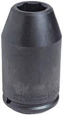 Proto - 1-1/2" Drive 2-3/16" Deep Impact Socket - 6 Points, 5-3/4" OAL - Exact Tool & Supply
