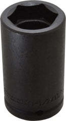 Proto - 3/4" Drive 1-1/2" Deep Thin Wall Impact Socket - 6 Points, 4" OAL - Exact Tool & Supply