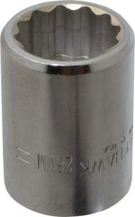 Blackhawk by Proto - 3/4" Drive, Standard Hand Socket - 12 Points, 2" OAL, Alloy Steel, Black Finish - Exact Tool & Supply