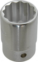 Blackhawk by Proto - 3/4" Drive, Standard Hand Socket - 12 Points, 2-13/64" OAL, Alloy Steel, Black Finish - Exact Tool & Supply