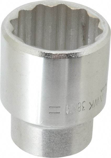 Blackhawk by Proto - 3/4" Drive, Standard Hand Socket - 12 Points, 2-13/32" OAL, Alloy Steel, Black Finish - Exact Tool & Supply
