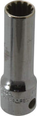 Proto - 3/8" Drive, 3/8" Socket, Spline Socket - 12 Points, 2-1/8" OAL - Exact Tool & Supply