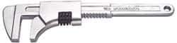 Facom - 10" Hardened Steel Straight Pipe Wrench - 2-1/4" Pipe Capacity - Exact Tool & Supply