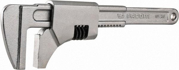 Facom - 11" Hardened Steel Straight Pipe Wrench - 2-3/4" Pipe Capacity - Exact Tool & Supply