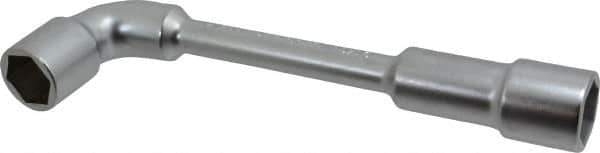 Facom - 15/16", 6 Point, Satin Chrome Coated, 90 ° Offset Socket Wrench - 250mm OAL, 34.5mm Head Thickness - Exact Tool & Supply