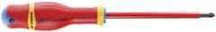 Facom - PZ.3 Point, 150mm Blade Length Posidrive Screwdriver - 275mm OAL - Exact Tool & Supply