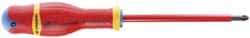 Facom - PZ.1 Point, 100mm Blade Length Posidrive Screwdriver - 8" OAL - Exact Tool & Supply