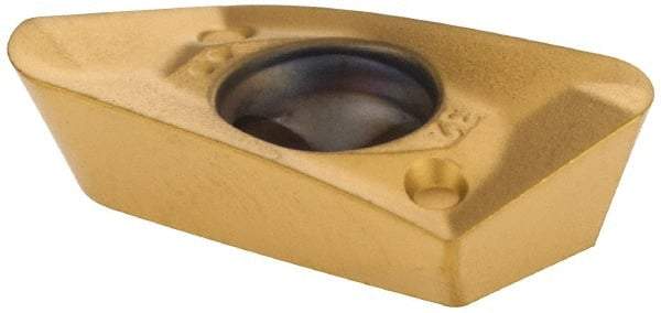 Kennametal - EP1832 HD Grade KC725M Carbide Milling Insert - TiN/TiCN/TiN Finish, 0.2165" Thick, 3.2mm Corner Radius - Exact Tool & Supply