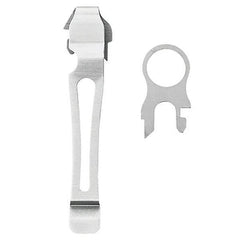 Leatherman - Multi-Tool Parts & Accessories Type: Pocket Clip & Lanyard Ring For Use With: Charge, Wave - Exact Tool & Supply
