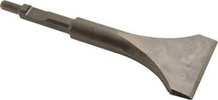Universal Tool - 3" Head Width, 7-1/2" OAL, 1/2" Shank Diam, Cold Chisel - 1/2 Inch Shank Diameter - Exact Tool & Supply
