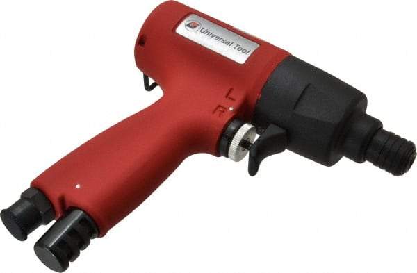Universal Tool - 1/4" Drive, 10,000 RPM, 10 to 75 Ft/Lb Torque Impact Wrench - Pistol Grip Handle, 1,700 IPM, 5 CFM, 90 psi, 1/4" NPT Inlet - Exact Tool & Supply